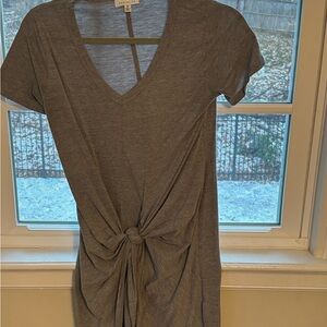 Socialite Gray Mini Dress